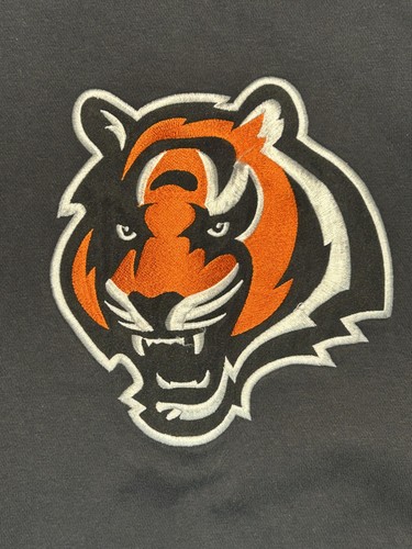 Cincinnati Bengals Sweatshirt Herren 2XL schwarz NFL Football Majestic Crewneck - Bild 2 von 7