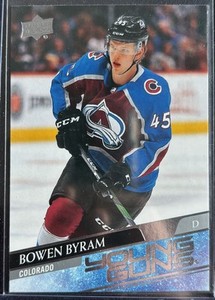 2020-21 UD Series 1 Bowen Byram 205 Young Guns RC