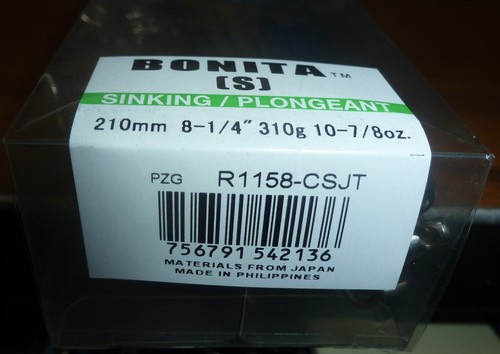 Yo-Zuri Bonita (S) 210Mm 8 1/4", Skip Jack Tuna - Picture 2 of 2