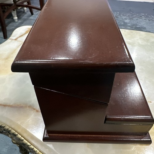 The Bombay Company Organizer da Scrivania in Legno Portagioie Porta Lettere 10” x 5,5” - Foto 7 di 11