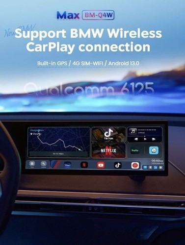 BMW 2024 WIFI MMB AI BOX ANDROID CARPLAY MULTIMEDIA BOX NETFLIX YOUTUBE - Bild 4 von 7