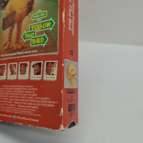 Sesame Street Presents Follow That Bird VHS Tested  - Picture 9 of 14