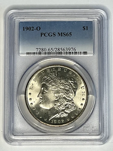 1902-O Morgan Silver Dollar $1 PCGS MS65 ~ Beautiful Coin ~  Free Shipping