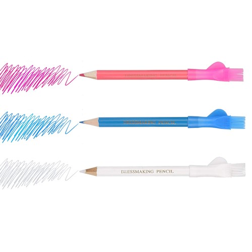 CampTek Tailors Chalk  Fabric Markers for Quilting - 10PCS Tailors Chalk, 4PCS - Picture 5 of 7