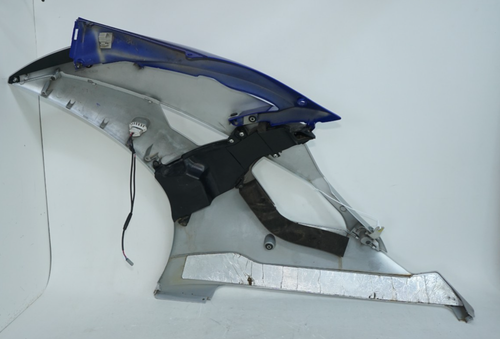 2016 08-16 YAMAHA YZF R6 Right Side Fairing Cover Plastic GRAY Blue 308659 OEM - Picture 10 of 12