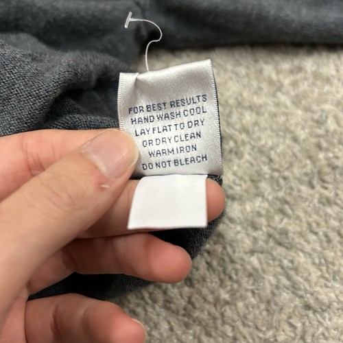 Peter Millar Crown weiche Merinowolle Seide 1/4 Reißverschluss Pullover Herren Large Quarter Golf - Bild 8 von 9