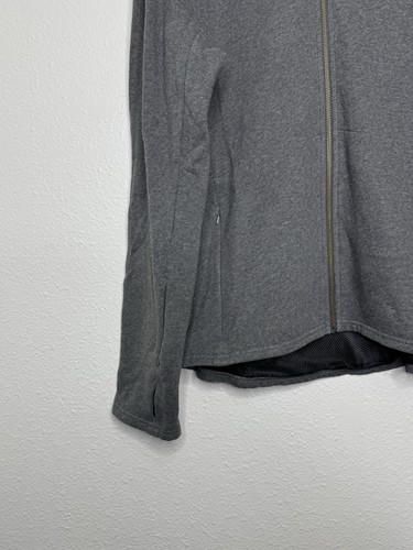 Chrome Industries Utility Mobility Full Zip Hoodie Jacket Lrg Gray Red Logo Mens - Picture 5 of 21