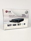 LG GE20 Multi External USB 2.0 DVD Writer Rewriter Black