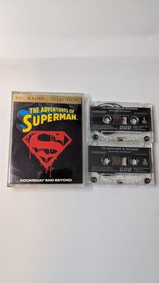 The Adventures Of Superman 2 x Cassette Tape BBC Radio Drama Doomsday & Beyond D