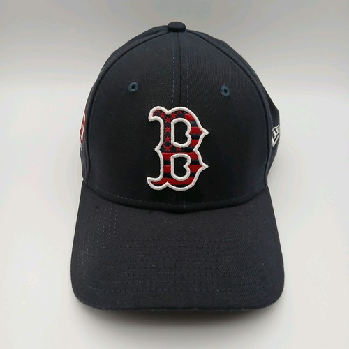 Boston Red Sox Hat Cap 39Thirty USA July 4th L/XL Blue Red White Script Logos - Bild 22 von 24