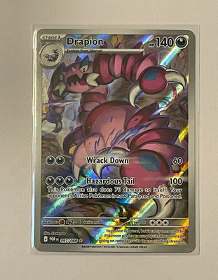 Pokémon Drapion 097/088 Illustration Rare Full Art Holo Perfect Order English