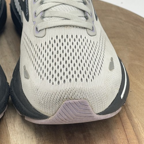 Brooks Adrenaline GTS 23 Women’s Sz 11 Gray White Black Purple Shoes 1203811B039 - Picture 7 of 24