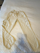 H&M Jungen Cargo Hose Beige Größe 170 elast...