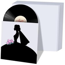 Pcs 12 Inch Blank Album Covers White Cardboard Vinyl Sleeves 30
