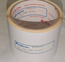 Roll of (5000) Shercon EZ00250 EZ-Peel Masking Discs 7.5mil x 0.25" Diameter