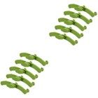 2 Pack Pflanzenstützklammern Pflanzenstützclips Gartenpflanzenklammern