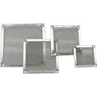 5x InLine Lüftergitter, Aluminium Filter, 80x80mm
