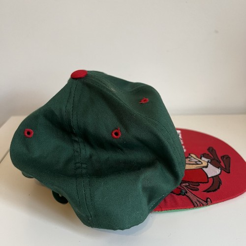 Wales Welsh Taz Looney Tunes Baseball Cap RARE by Warner Bros Nutmeg Mills - Picture 10 of 13