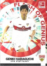 2022-23 Topps Chrome Bundesliga Flash of Genius Genki Haraguchi #FG-GHA