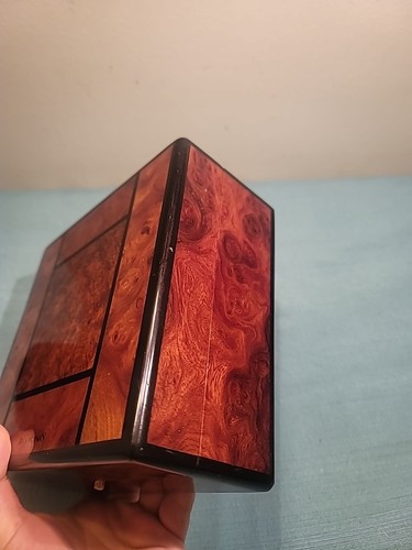 Caja Reloj Blancpain Estuche Vacío Caja Madera Vintage Genuina - Imagen 7 de 15