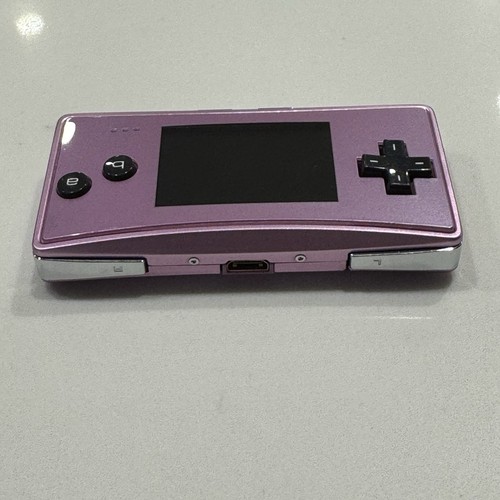 Nintendo Game Boy Micro OXY-001 Purple Console VGC Complete Box CIB OEM Charger - Picture 17 of 24