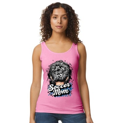 Fußball Mama Damen Trägershirt Tank Top Fußball Mama Muttertag Geschenk