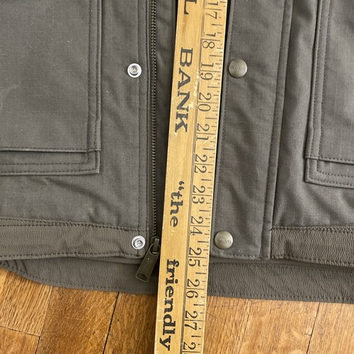 Carhartt Jacket Mens Medium Green OJ3372 - M Full Swing Loose Fit Removable Hood - Picture 18 of 19