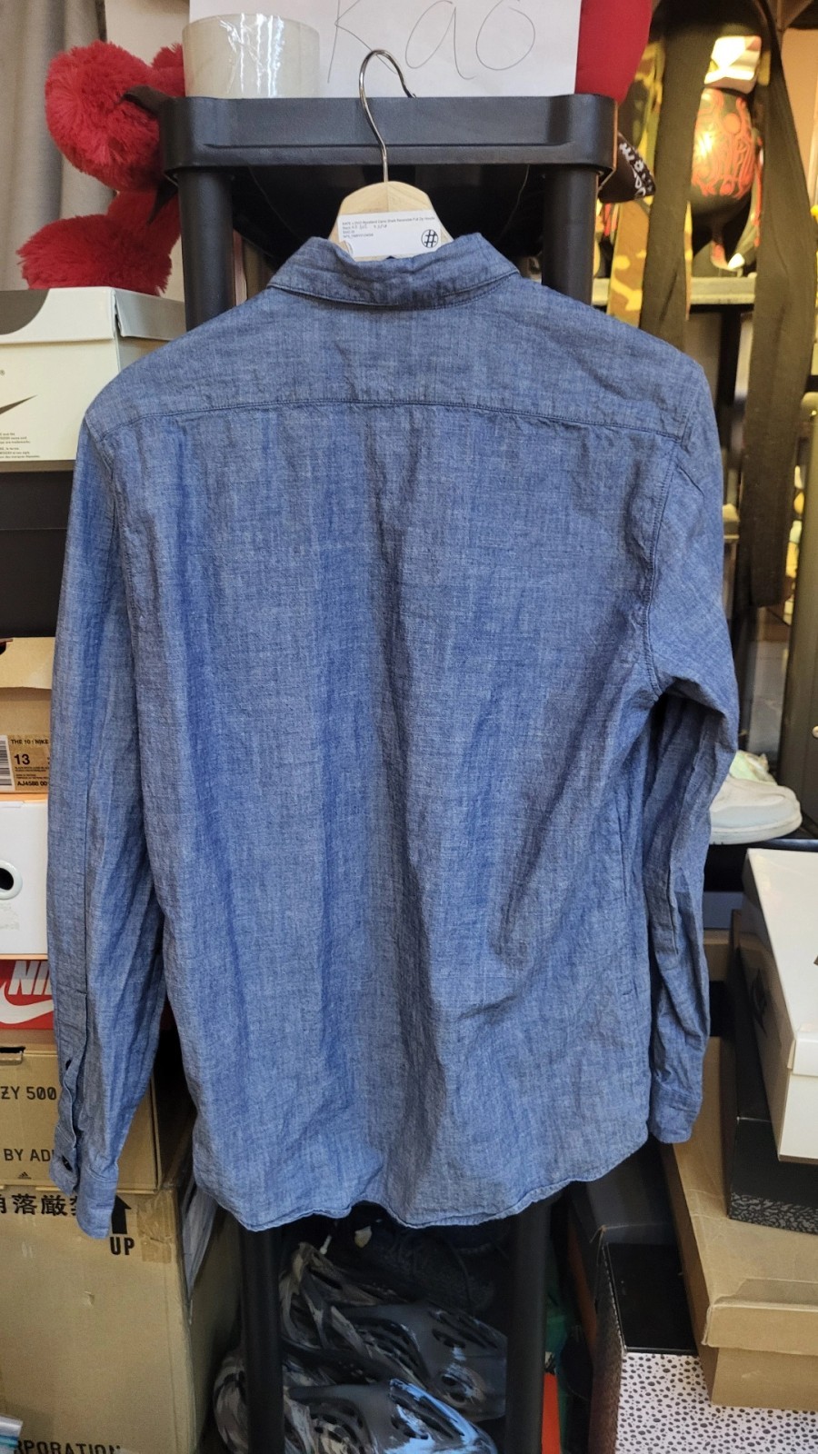 Size Small - Stone Island Chambray Button Down Sh… - image 3