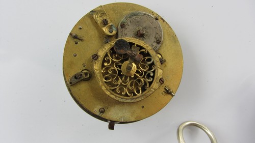 Lot de 4 montres Gousset anciennes coq , sonnerie , pour pièces .(14) - Foto 2 di 15