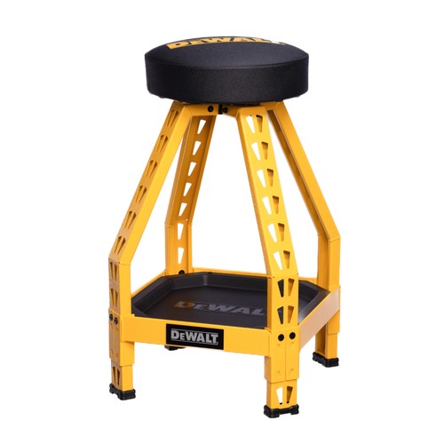 DEWALT Work Bench Height Shop Stool Yellow DXSTFH030KD - Picture 3 of 9