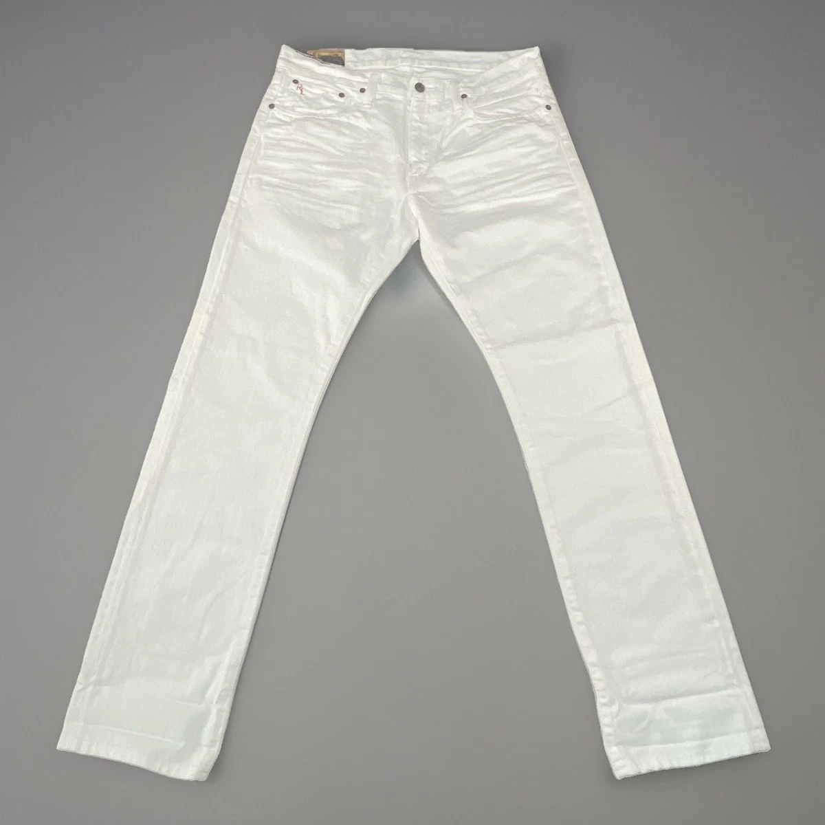 Polo Ralph Lauren White Slim Jeans for Men for sale | eBay