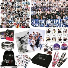 Stray Kids Gifts Set, Including 110 Photocards, 180 Stickers, 1 Drawstring Ba...