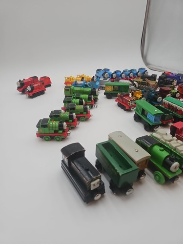 Vintage Huge Lot of 50. Thomas the Train Engine and Friends Train Some Wood Ones - Picture 15 of 15