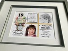 Personalised photo frame, photo mount, Personalised Birthday present.