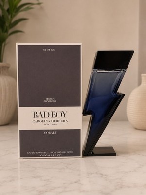CAROLINA HERRERA BAD BOY COBALT EAU DE PARFUM ELECTRIQUE NATURAL SPRAY 3.4FL/OZ 