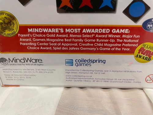 QWIRKLE MindWare Board Game + Wooden Tiles. Brand New in Cellophane. #1002 - Picture 2 of 5