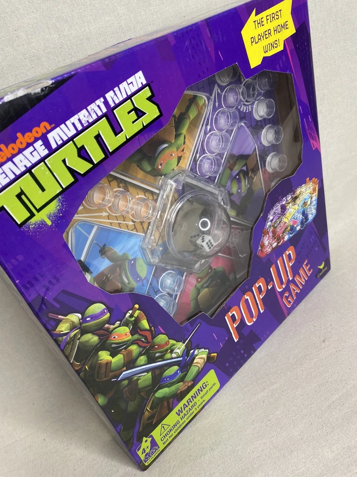 Teenage Mutant Ninja Turtles Pop-Up Game Strategy Complete Christmas Family - Image 4 of 4