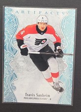 TRAVIS SANHEIM # 72    2025-26 Upper Deck Artifacts Hockey SKY BLUE