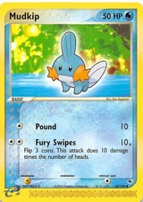 Mudkip 60/109 Ruby and Sapphire Pokemon 001424