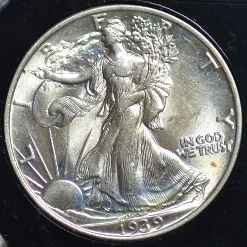 1939 P US Mint Set Gem BU Coins In Black Capital Holder COINS DRIPPING LUSTER#2 - Picture 3 of 14