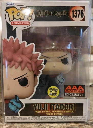 Funko Pop! Vinyl: Jujutsu Kaisen - Yuji Itadori - AAA Anime (Exclusive) #1376