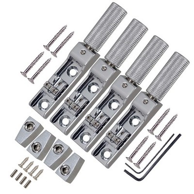 Fixed Bass Headless Bridge Set 4 String 5 String 6 String Zinklegierung Metall