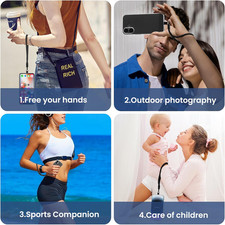 Phone Lanyard, 2 Pack Adjustable Cell Phone Lanyard Strap, Hand Wrist Strap L...