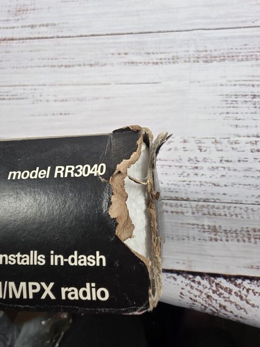 Vintage Pyramid Phase III Cassette Car Stereo W/AM/FM/MPX Radio Model RR3040 NOS - Picture 5 of 20