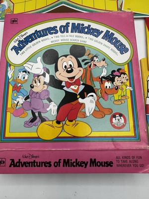 Mickey Mouse Club Disney 1977- 2 Adventure books w/unUsed