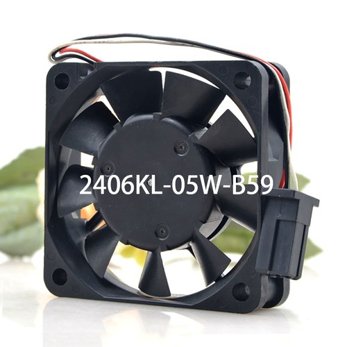 Neu NMB energieeffizienter Gehäuselüfter DC 24V 0,13A 60*60*15mm 2406KL-05W-B59 - Bild 2 von 2