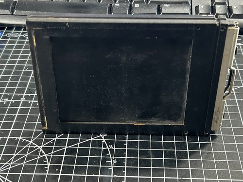 Graflex Crown & Speed Graphic 3x4 SLOTTED sheet film holders 3-1/4 X 4-1/4 - Picture 1 of 5