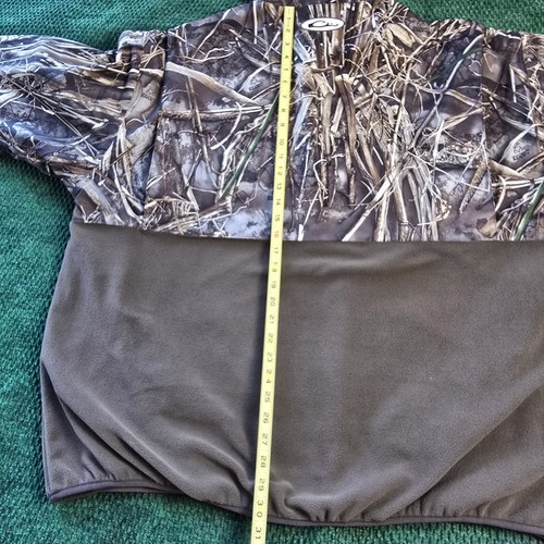 NWT Drake Waterfowl Mens 2XL Jacket MST G-Flex Eqwader 1/4 Zip Shadowgrass Hunt - Picture 7 of 17