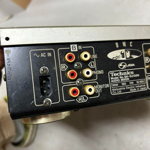 [For Parts] Technics SH-DJ1200 Silver DMC DJ Championship Mixer  - Picture 4 of 6