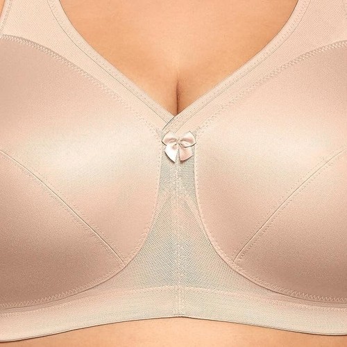 Glamorise 1005 MagicLift Active Support Bra Wire Free Cafe Size 38K NWOT - Picture 3 of 4